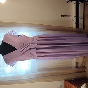 Light purple gown